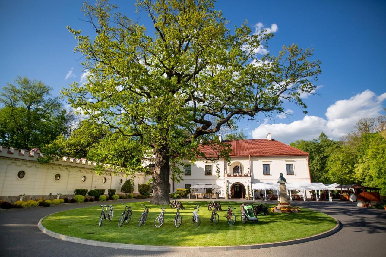 Zamek Dubiecko Hotel Buitenkant foto